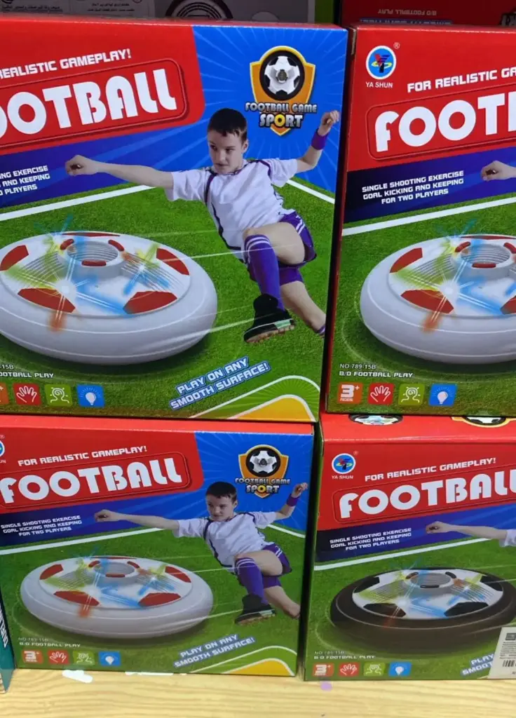 Pelota flotadora de futbol