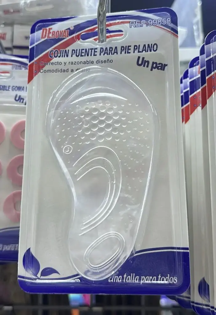 Cojin puente para pie plano