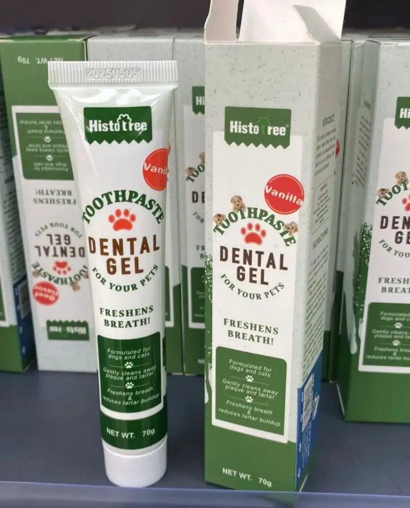 Gel dental para mascotas