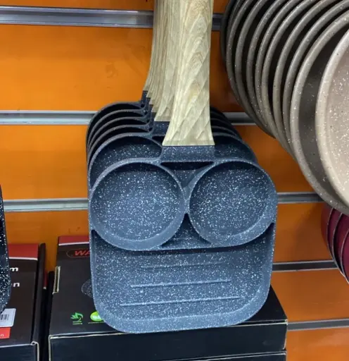 Sarten de 3 espacios