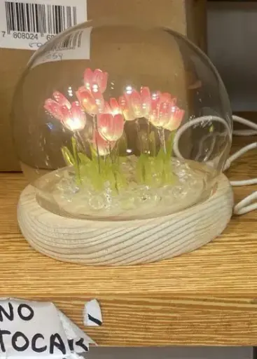 Lampara de tulipanes