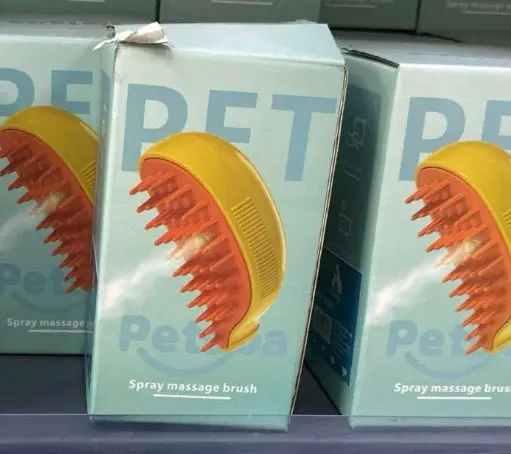 Cepillo a vapor para mascotas